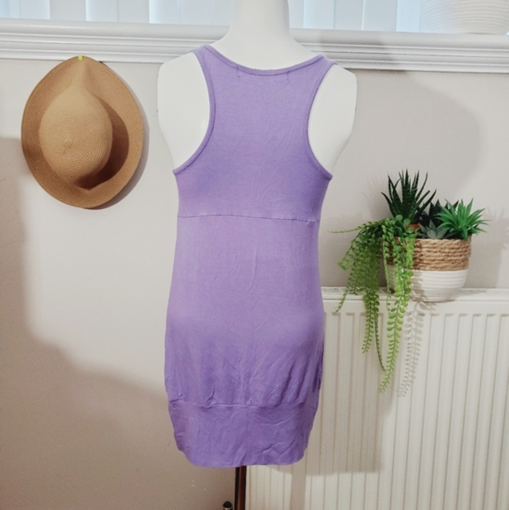 Bedo Femme Maternity Light Purple Long Tank Loose Waist